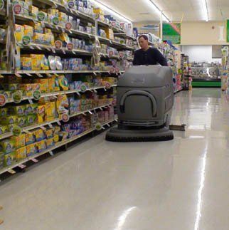 Industrial cleaning shop supply store